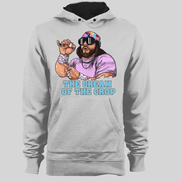 Other - MACHO MAN CREAM OF THE CROP CUSTOM QUALITY HOODIE